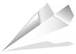 Vector: origami airplane origami airplane