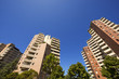 High Buildings on Blue Sky