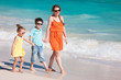 Photo: Family at Caribbean beach Family at Caribbean beach