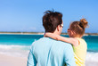Foto: Father and daughter at beach Father and daughter at beach