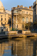 Dambovita riverside architecture in Bucharest