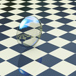 Kontaktlinse - 3D Render