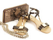 Comfortable sandali shoes isolated