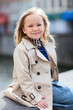 Little girl portrait outdoors