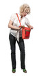 Woman with Purse