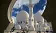 Abu Dhabi Sheikh Zayed White Mosque in UAE