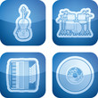 Music icons