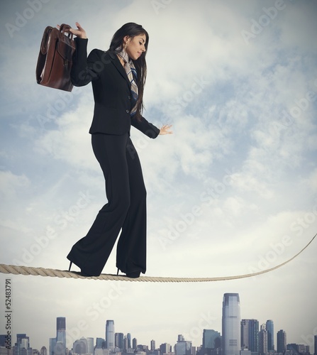 Photo: Risk in business Risk in business