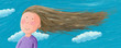 Girl in the wind feel free