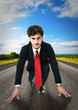 Photo: Business race Business race