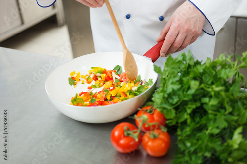 Photo: Chef at work Chef at work