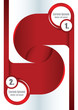 Vektor: Abstract red vector background for brochure Abstract red vector background for brochure