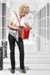 Woman with Purse