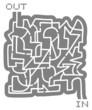 Out and exit maze
