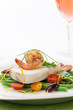 Photo: Poached Halibut and Spicy Shrimp Poached Halibut and Spicy Shrimp