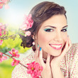 Spring beauty and makeup