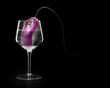 glass and Computer mouse