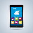 smart phone colorful