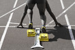 Photo: black sprinter start color key black sprinter start color key