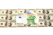 Photo: Two leading currencies - US Dollar and Euro Two leading currencies - US Dollar and Euro