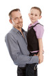 Portrait von Vater und Sohn