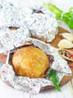baked potato in foil