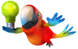 Fun parrot