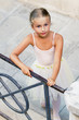 Lovely ballerina in Venice