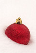 Red Bauble in Snow