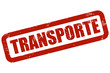 Grunge Stempel rot TRANSPORTE