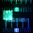 Abstract, creative technology, light neon Illustrations