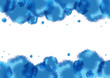 Blue watercolor background
