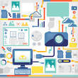 Digital Camera/infographic Digital Camera/infographic