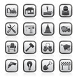 Vektor: Building and construction icons - vector icon set Building and construction icons - vector icon set