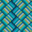 Seamless Knitted Pattern. Style Knit woolen jacquard ornament te