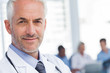 Photo: Close up of a smiling doctor Close up of a smiling doctor