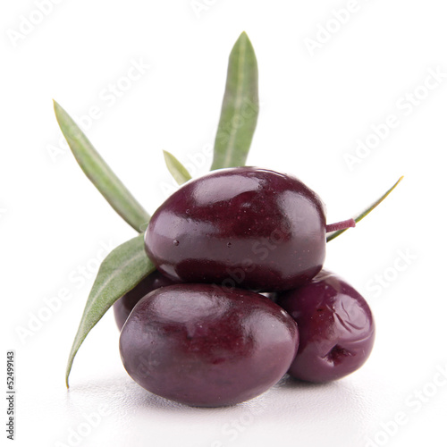 Photo: isolated olive isolated olive