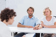 Therapist trying to help a couple