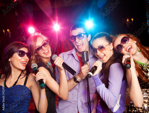 Photo: karaoke on party karaoke on party