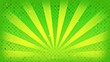 bright green rays loop