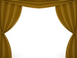 Yellow curtain