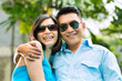 Asian people in exotic environment