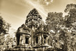 Thommanon temple in  Angkor   Cambodia