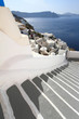 Stairway of Santorini island in Greece