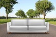 Sofa auf Straße