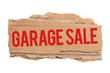 Garage sale