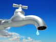 faucet with waterdrop