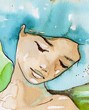Illustration: beautiful woman beautiful woman
