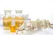 Foto: Bottles of liquid soaps Bottles of liquid soaps