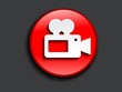 abstract glossy camcorder icon